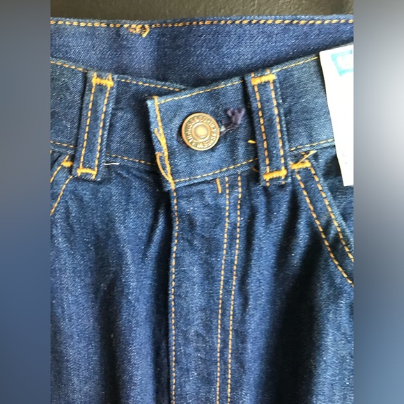 New Vintage LEVI’S PlowBoy Denim Jeans High Rise Waisted Deadstock Junior Mom - Picture 13 of 16